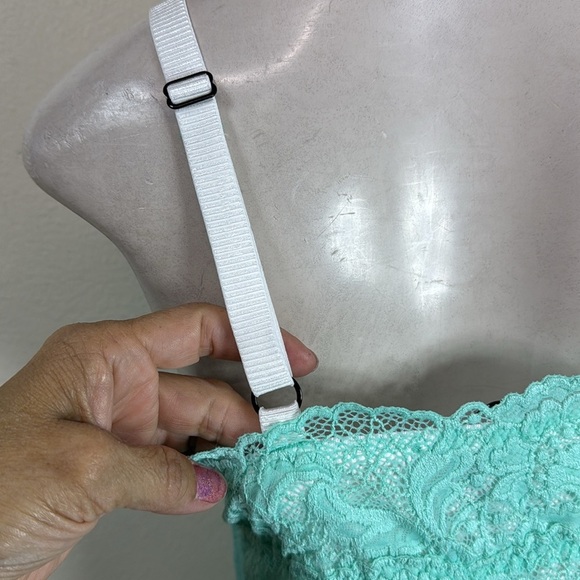 (T2) COSABELLA & Aqua Lace Slip Dress mini,Sz M - Picture 6 of 16